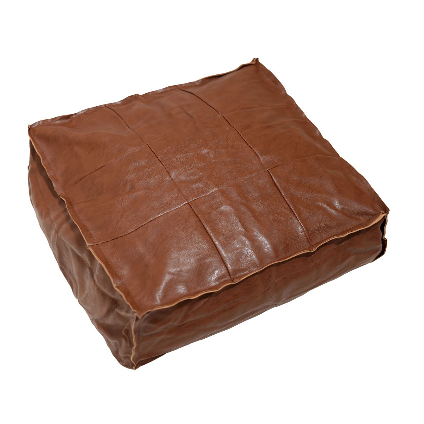 The Signature Flanged Accent Pillow - Brown