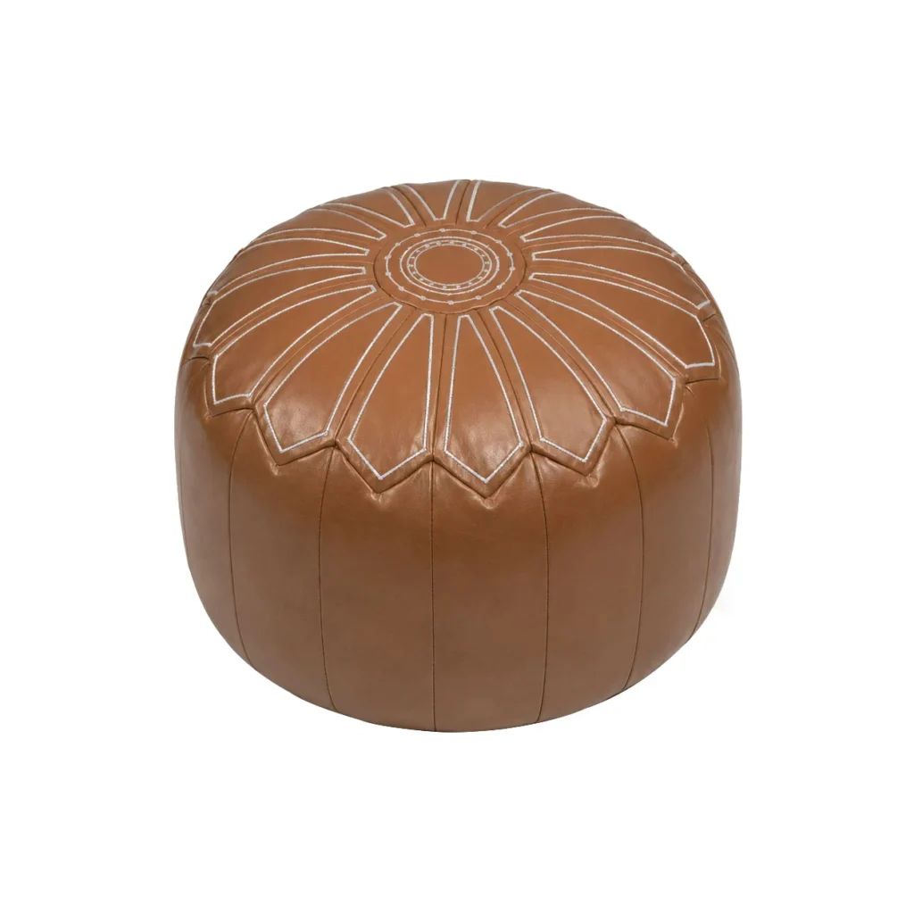 Round Pouf Cover